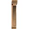 Ekena Millwork Thorton Traditional Smooth Bracket w/ Offset Brace, Western Red Cedar, 5 1/2"W x 32"D x 32"H BKT0604X32X32THR01SWR - alternate 4